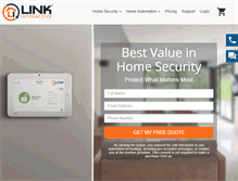 Tablet Screenshot of linkinteractive.com